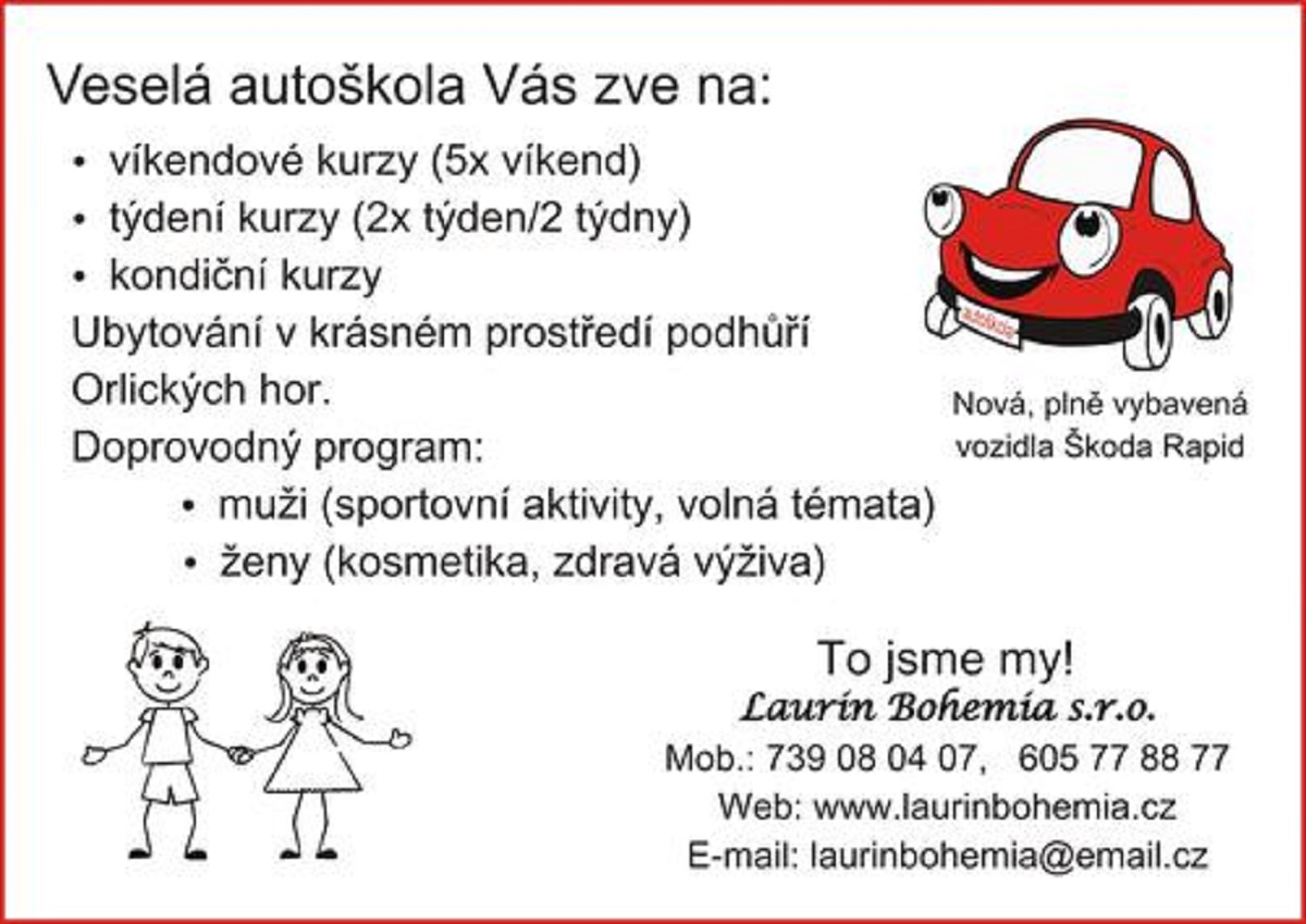 Fotografie autoškoly Autoškola Laurin Bohemia s.r.o. ve městě Kostelec nad Orlicí (2)