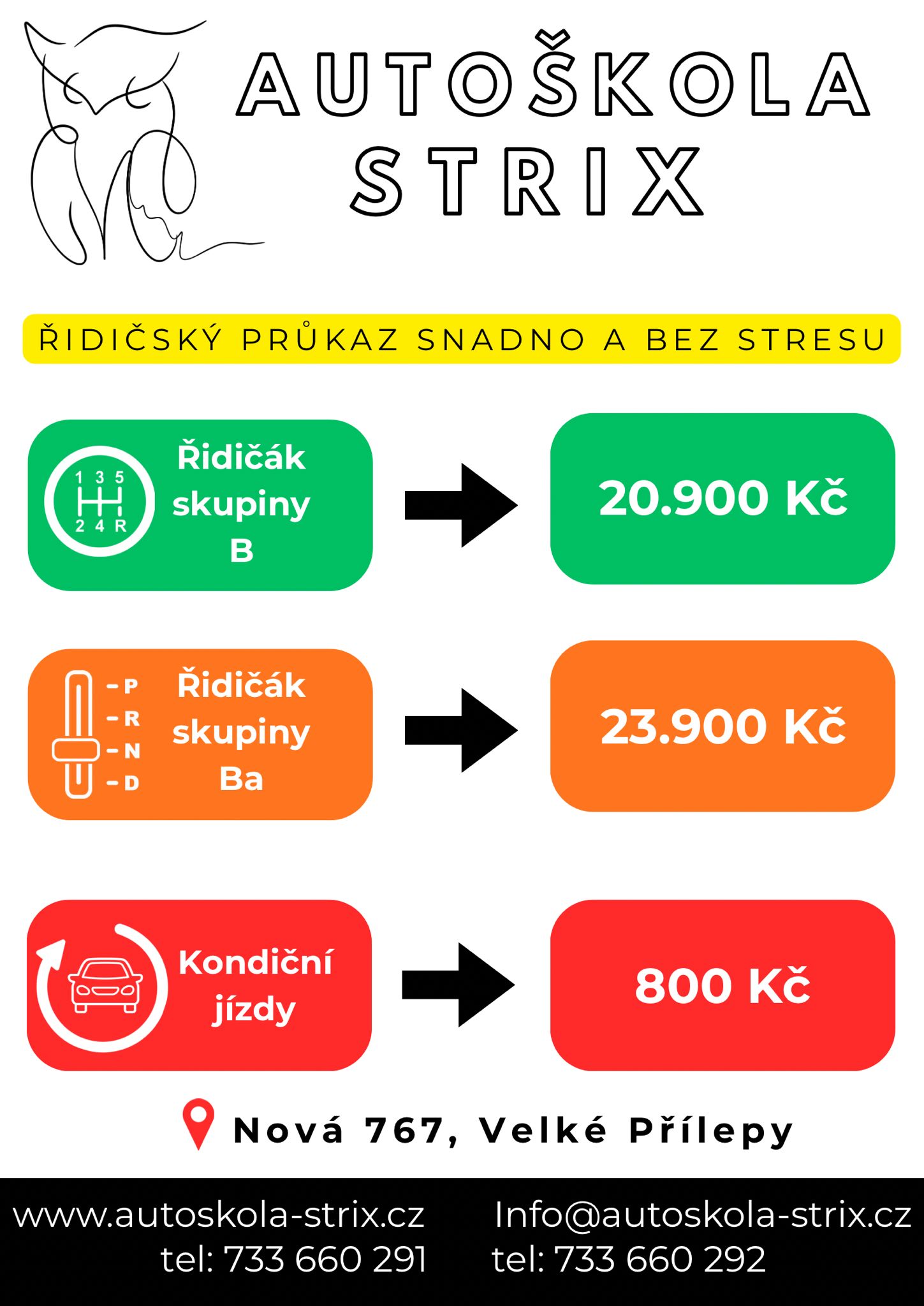 Fotografie autoškoly Autoškola - STRIX ve městě Velké Přílepy (3)